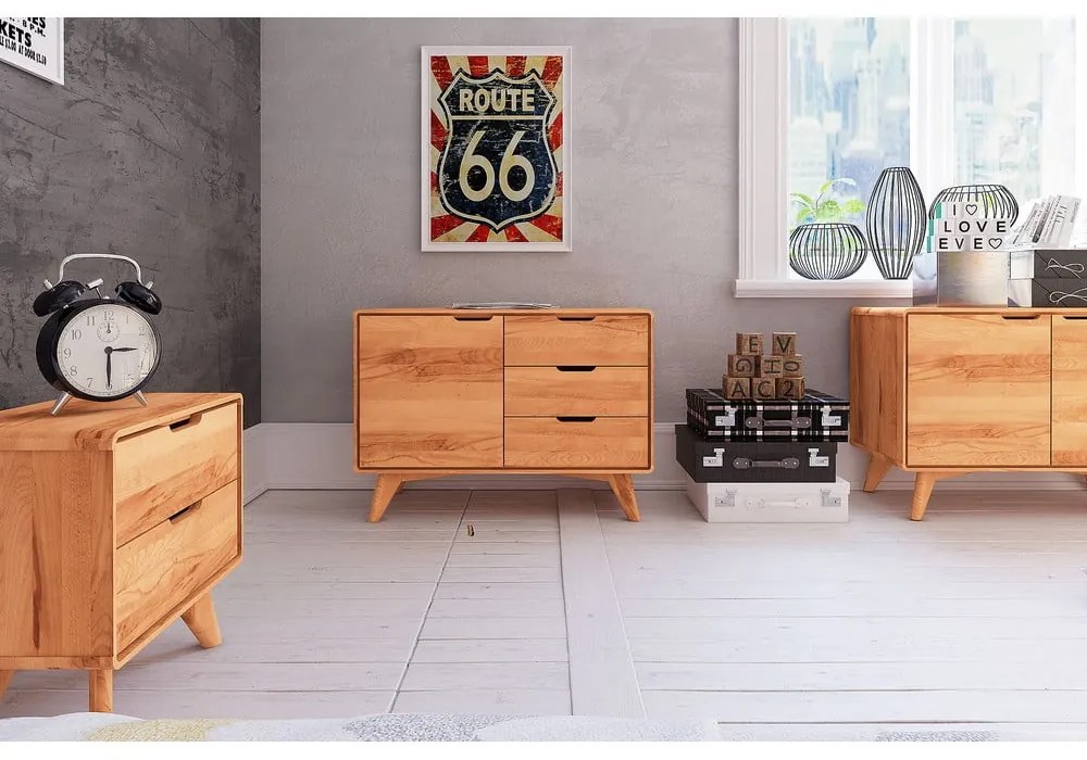 Comodino in legno di faggio Greg - The Beds