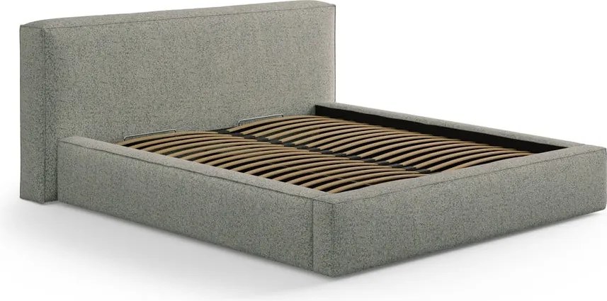 Testiera verde in imbottito 189x100 cm Olivia – Micadoni