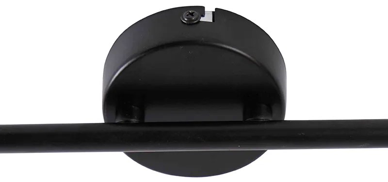 Faretto moderno nero 2 luci orientabile - Facil