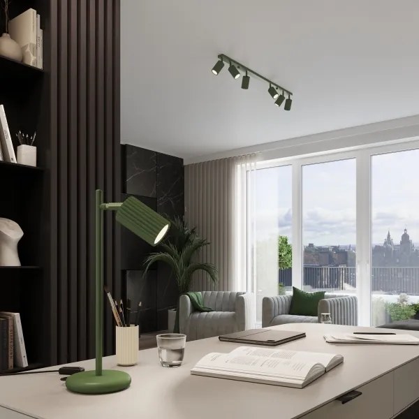 Brilagi - Faretto LED CRESTO 6xGU10/10W/230V verde