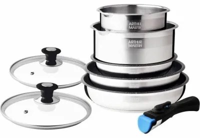 Batteria da Cucina Arthur Martin   8 Pezzi