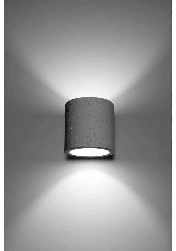 Lampada da parete in cemento Roda - Sollux