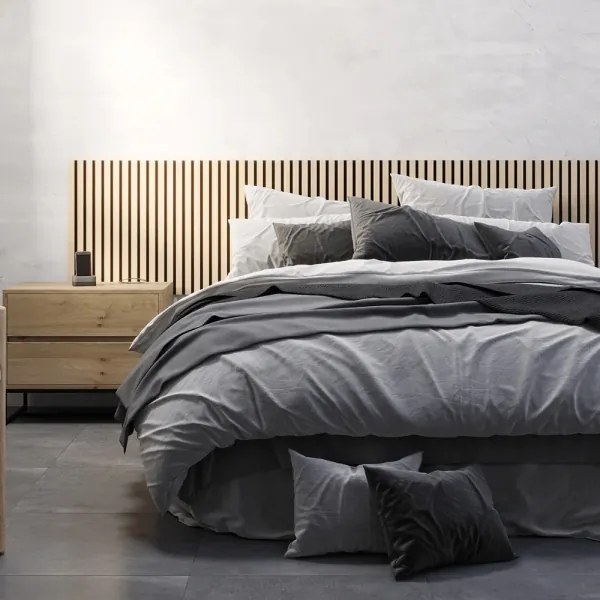 BATH DELUXE 54-240-11-86-12 - Pannello acustico VASALUND 240x52 cm rovere