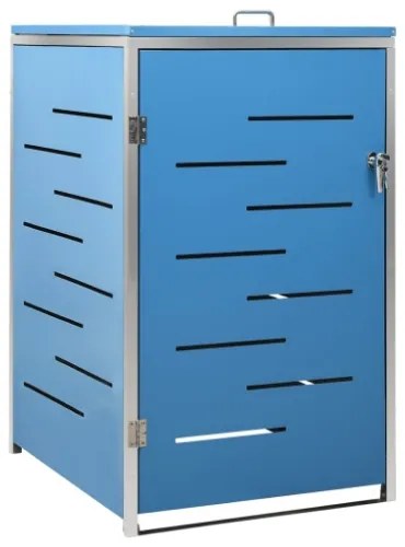 Copribidone per Spazzatura Singolo 69x77,5x115 cm Acciaio Inox