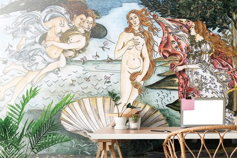 Carta da parati – Riproduzione Nascita di Venere - Sandro Botticelli