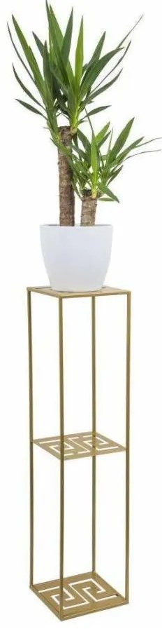 Portafiori 100x24 cm oro