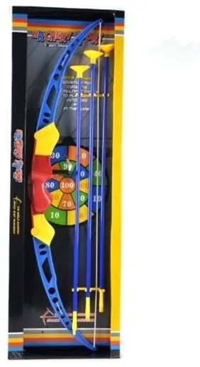 Trade Shop - Arco Con Frecce A Ventosa Set Giocattolo Gioco Per Arciere Bambino Bambina