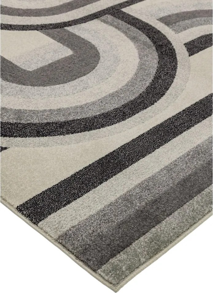 Tappeto greige 80x150 cm Nova Retro Grey – Asiatic Carpets