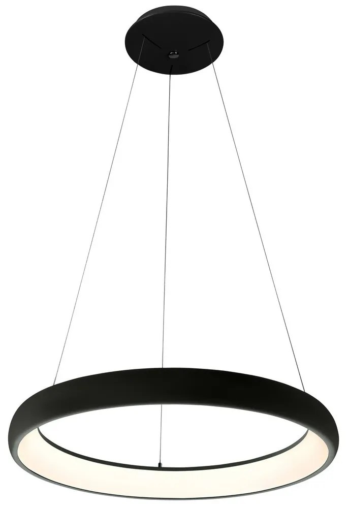 Azzardo AZ5060 - Lampadario a sospensione con filo LED dimmerabile ANTONIO LED/32W/230V nero + +TC