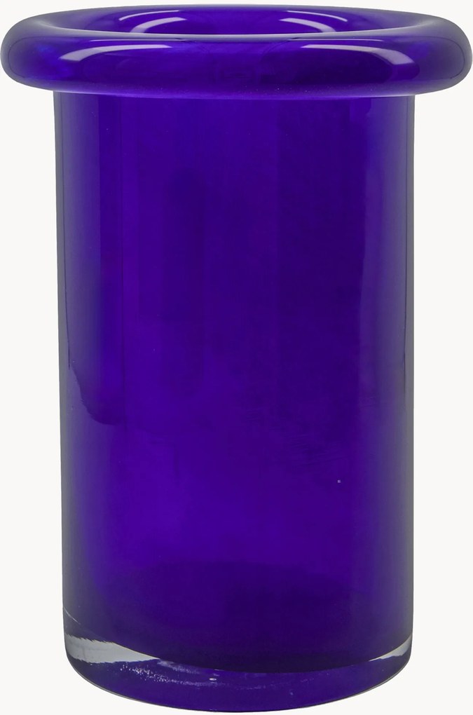 Vaso in vetro fatto a mano Buck, alt. 23 cm