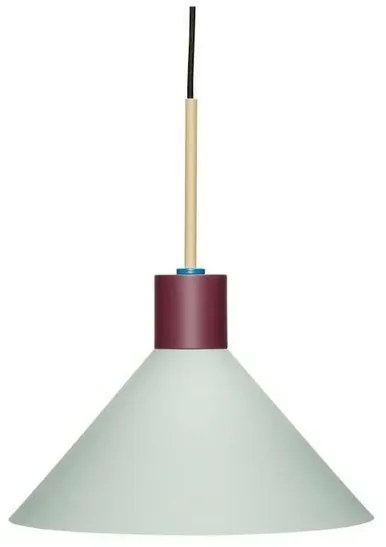 Crayon Lampada a Sospensione Ø35 Beige/Blu Menta/Bourdeaux - Hübsch