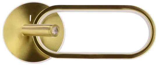 Applique a LED MONET LED/13W/230V + LED/2W 3000/4000/6000K oro