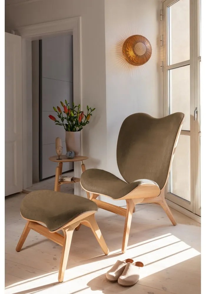 Poggiapiedi beige A Conversation Piece - UMAGE