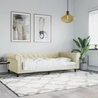 Letto da Giorno Crema 100x200 cm in Similpellecod mxl 94658