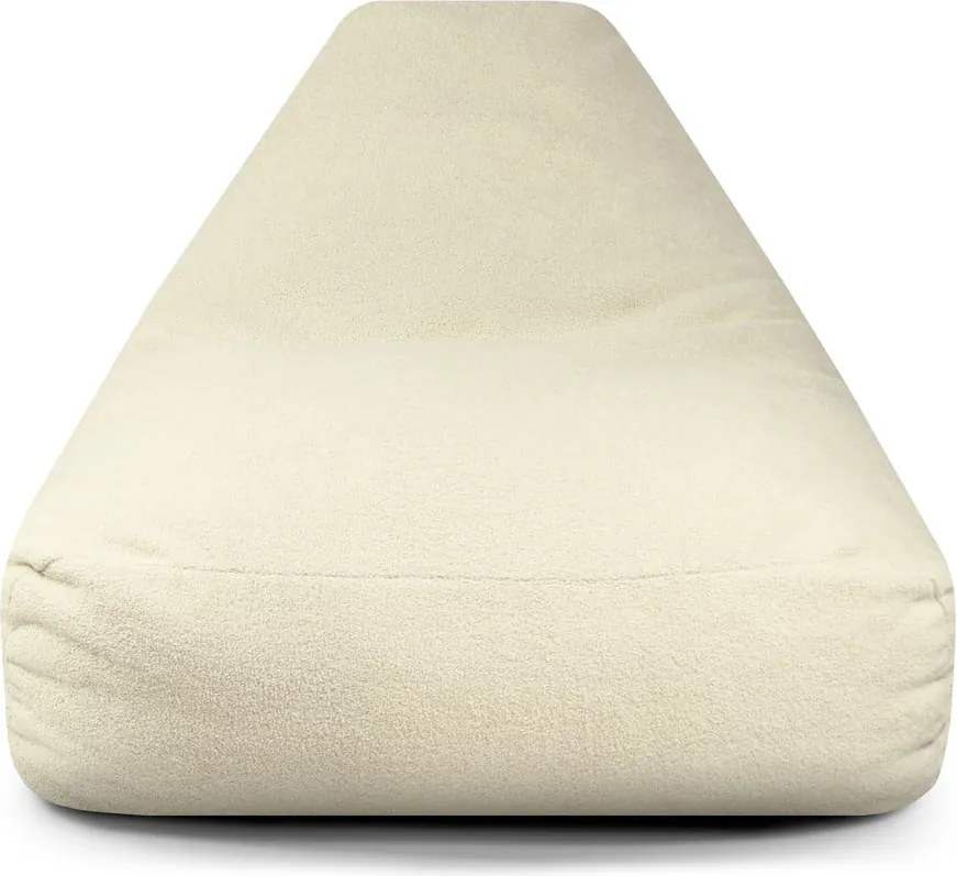 Puof a sacco marrone con rivestimento in bouclé Snug 100 – SLOWDOWN