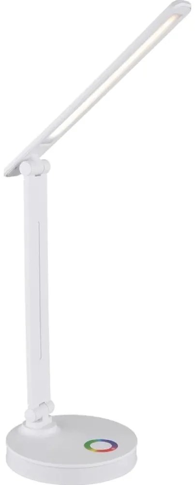 Globo 58445W - LED RGBW Lampada da tavolo dimmerabile GERALDO LED/5W/230V + LED/2W