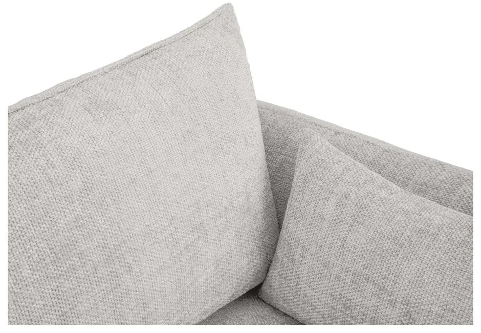 Divano grigio chiaro 240 cm Matera - Cosmopolitan Design