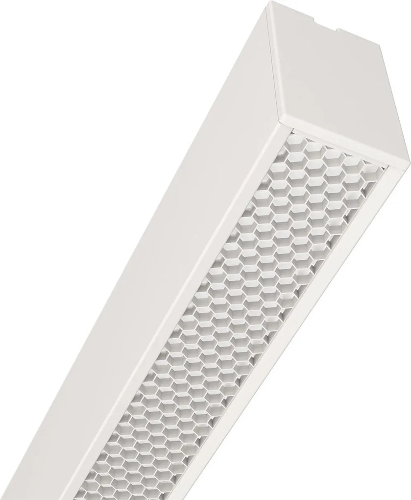 Lampada Lineare LED Sospesa 40W 120 cm con driver Philips Bianca o nera