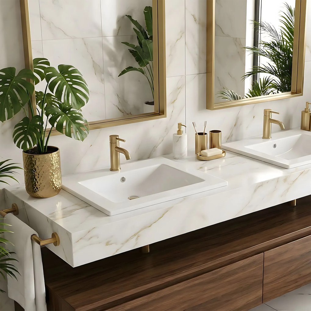 Lavabo da incasso Rea Dafne 75