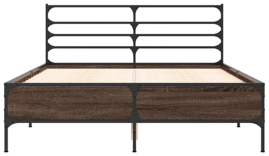 Giroletto rovere marrone 120x190cm in legno multistrato metallo