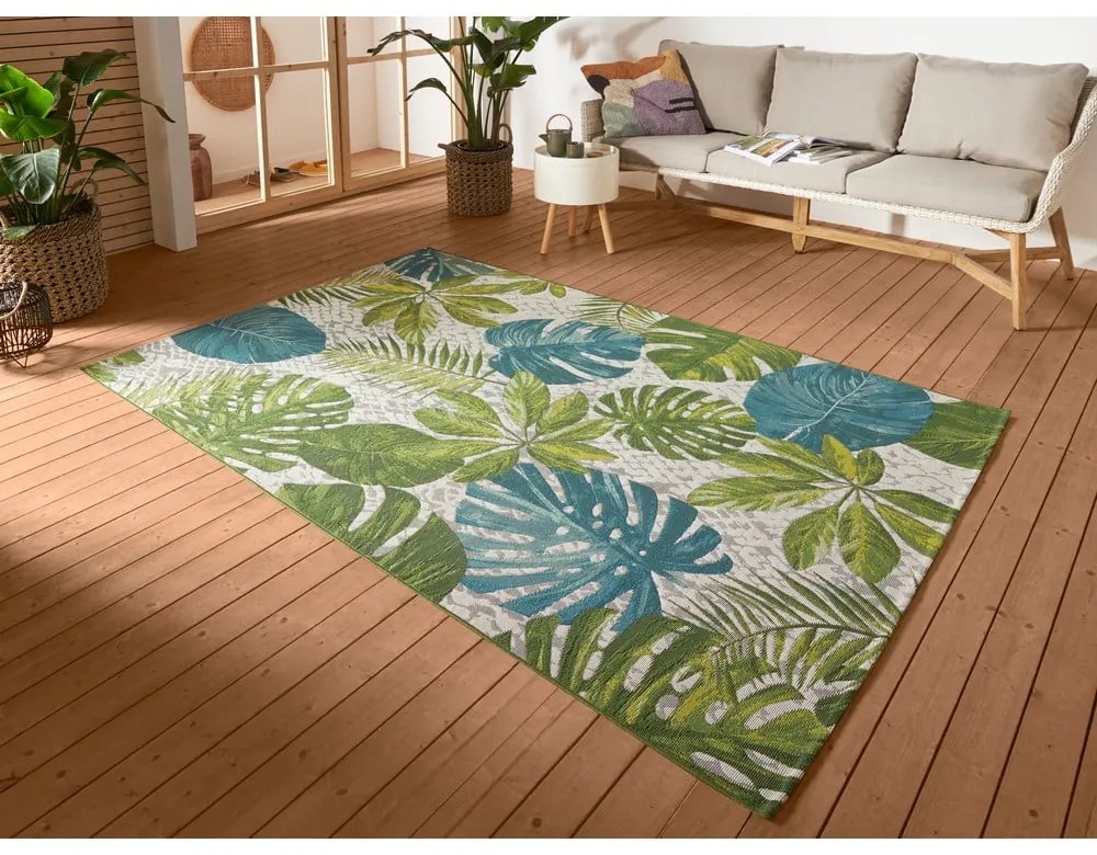 Tappeto per esterni verde-turchese 240x340 cm Flair - Hanse Home