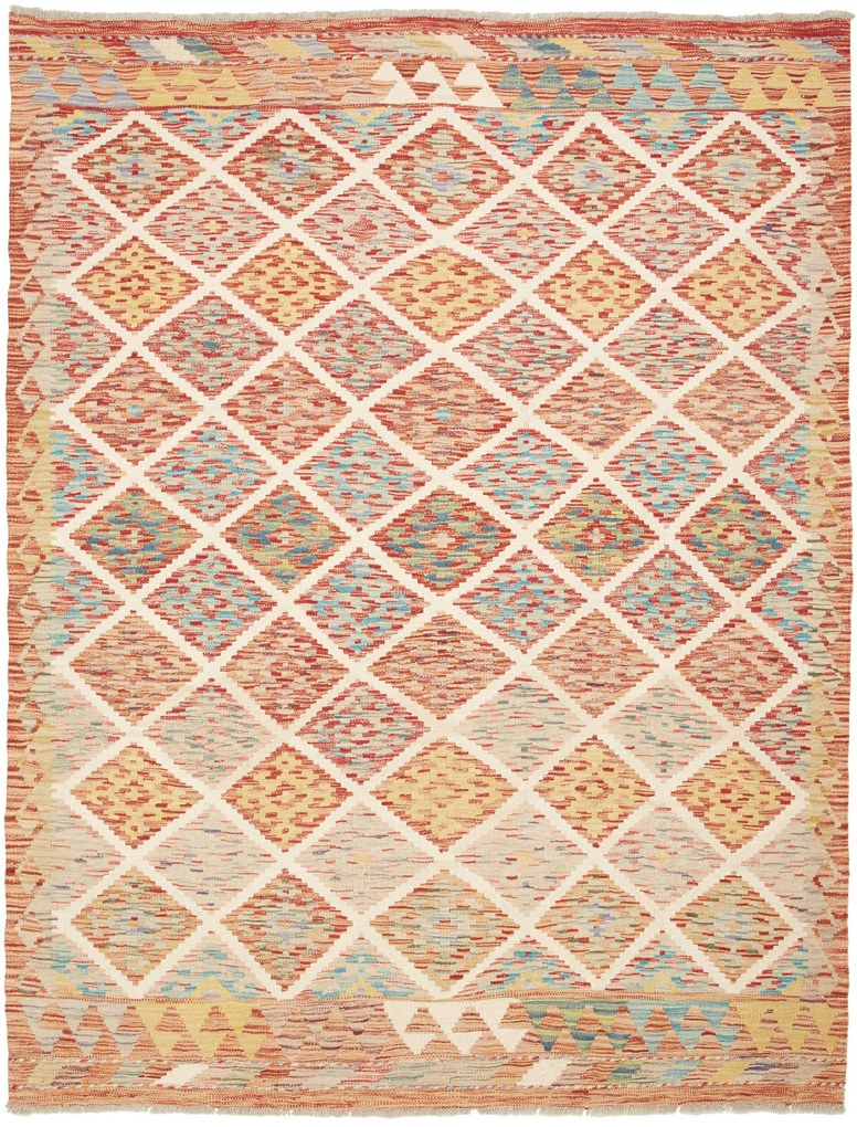 Kilim Tappeto 200x160 (Pakistan) Tessuto A Mano