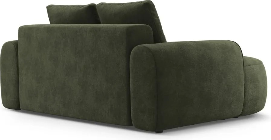 Divano verde con rivestimento in velluto 175 cm Linz – Cosmopolitan Design