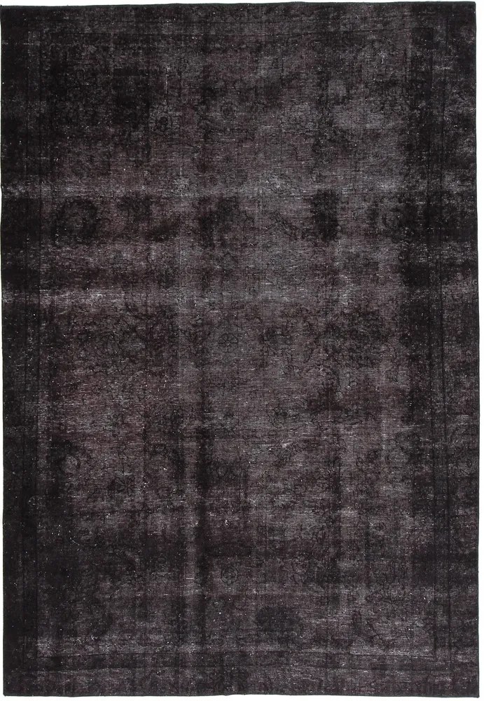 Vintage Tappeto persiano 280 x 190 Grigio (Iran) Annodato A Mano