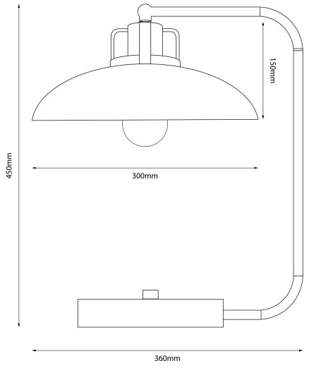 Brilagi - Lampada da tavolo FLAMENGO 1xE27/60W/230V beige
