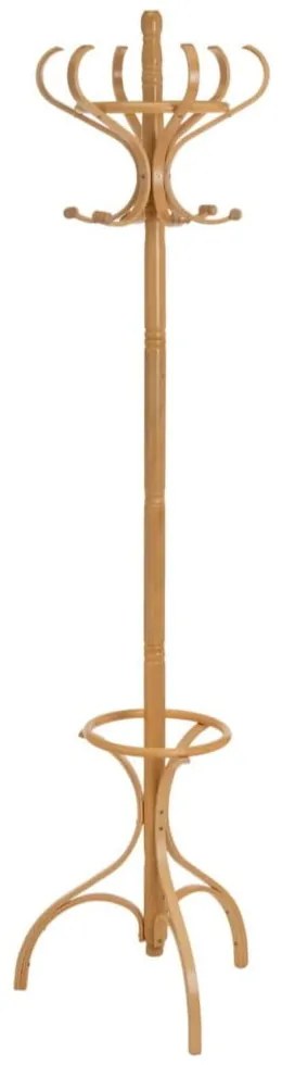 Appendiabiti in legno di pioppo in colore naturale Thonet - Casa Selección