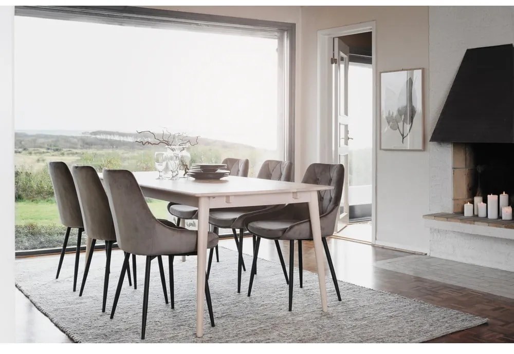 Tavolo da pranzo pieghevole in rovere 180x90 cm Tyler - Rowico