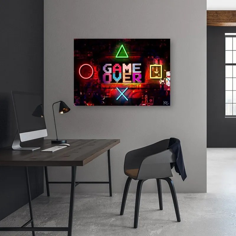 Quadro su tela, Gioco sul giocatore  Dimensioni Tappeti 120x80