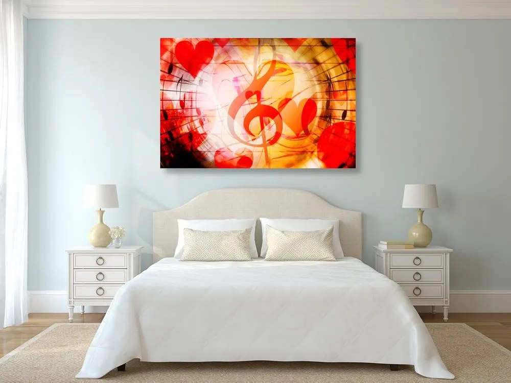Quadro su tela – Amore per la musica