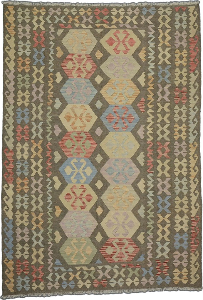 Kilim Tappeto orientale 170 x 240 Beige (Afghanistan) Tessuto A Mano