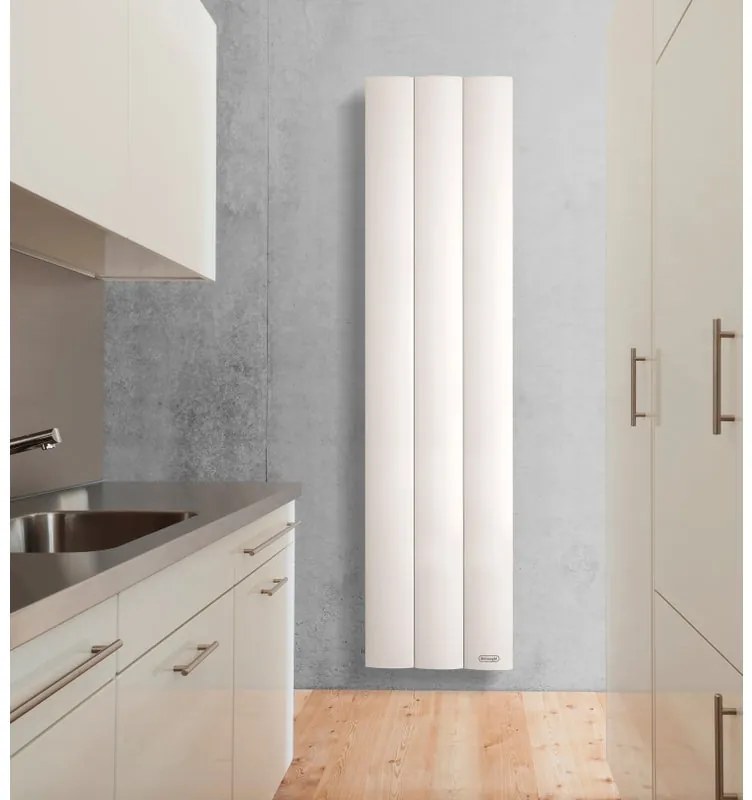 Scaldasalviette ad acqua calda DE'LONGHI PALACE bianco, L 54.4 x H 185.2 cm