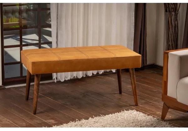 Pouf VITO 46x92 cm arancione