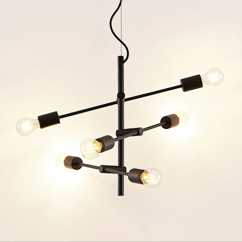 Lindby Estar lampada sospensione, 6 luci