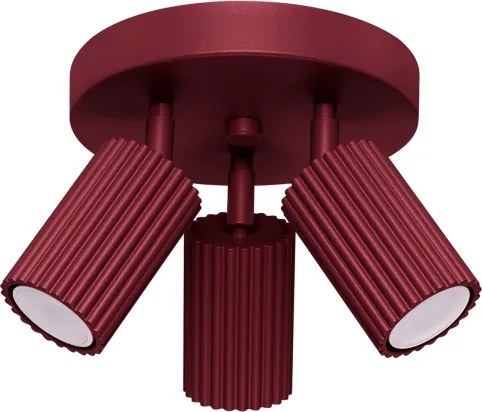 Brilagi - Faretto LED CRESTO 3xGU10/10W/230V bordeaux