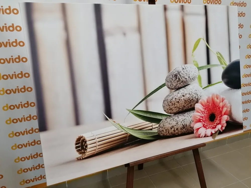 Quadro su tela – Natura morta benessere meditativa
