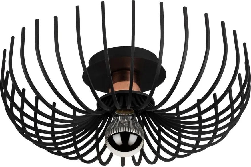 Apparecchio da soffitto nero , ø 36 cm Aspendos - Opviq lights