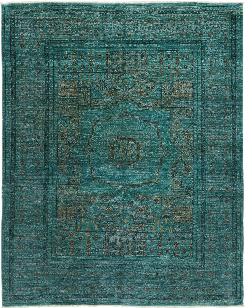 Mamluk Tappeto orientale 190 x 150 (Pakistan) Annodato A Mano