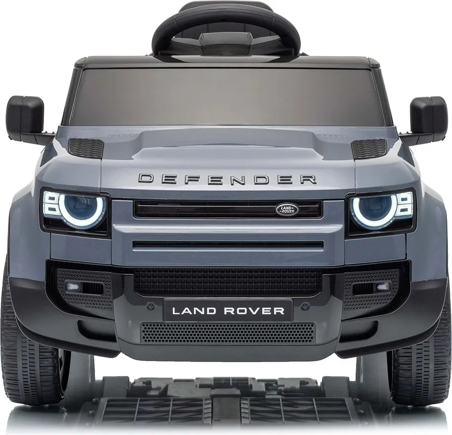 Macchina Elettrica per Bambini Licenza Land Rover Defender Small 12V con Telecomando Grigio...