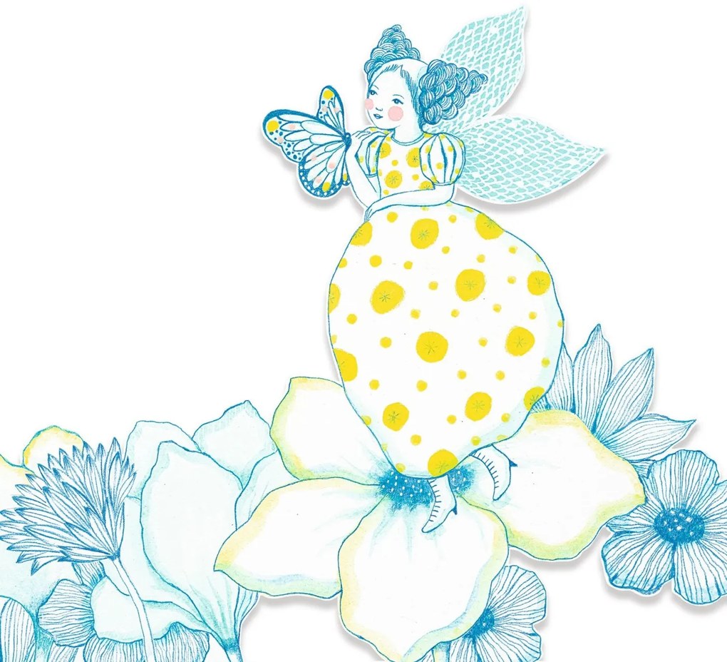 Set creativo - Cianotipia - Al chiaro della luna