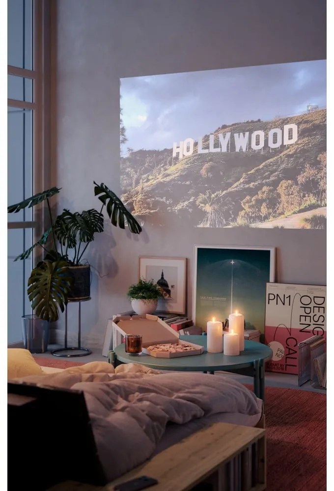 Divano letto color senape 244 cm Base - Karup Design