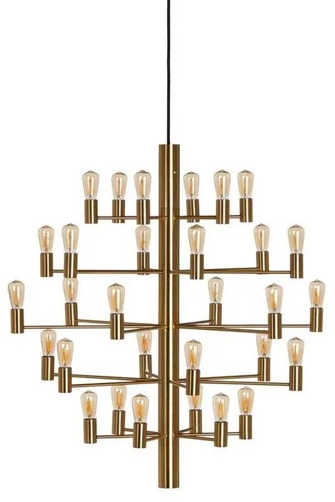 Manola 30 Lampadario Raso Ottone - Herstal