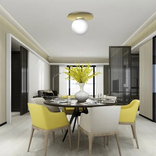 Plafoniera PLATO 1xE14/40W/230V d. 22 cm