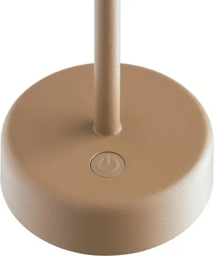 Nordlux - LED Stm lampada da tavolo ricaricabile per esterni ELLEN LED/2,8W/3,7V IP44 marrone