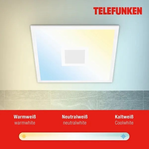 Telefunken 319106TF - LED RGBW Lampada dimmerabile LED/24W/230V + +TC