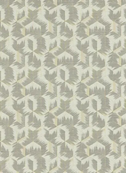 Zoffany Carta da parati Tumbling Blocks - Faded Anthracite