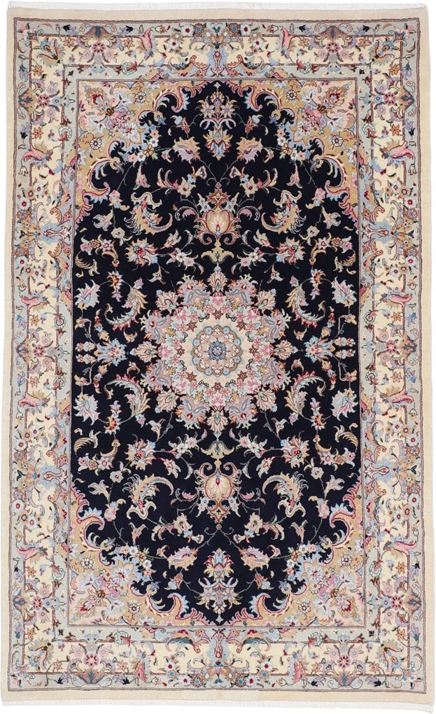 Kashmar Tappeto 140 x 220 (Iran) Annodato A Mano
